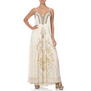 Camilla The Queens Chamber Lace Up Front Panel Dress Size Small